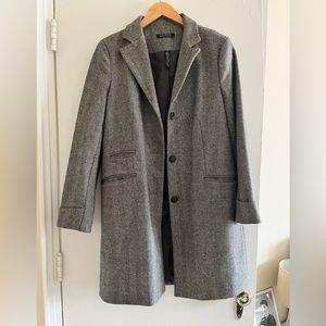 Grey Peacoat